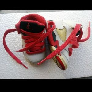 Baby infant high top Jordan tennis shoes